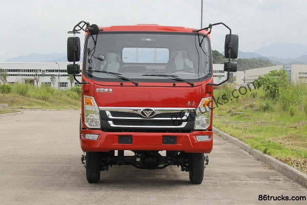 Sinotruk HOWO H3 115hp 4X2(6 wheels) 4.2m single-row flatbed cargo truck (axle ratio 4.875) Exterior (2) | 86Trucks