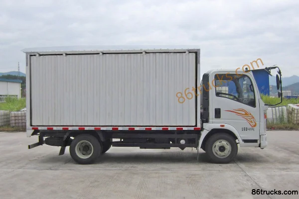Sinotruk Haoman H3 129 hp 4X2(6 wheels) 4.2m single-row van mobile shop truck Exterior (3) | 86Trucks