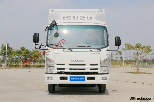 Qingling Isuzu KV600 130hp 4X2(6 wheels) 4.17m Single Row Van Light Truck Exterior (2) | 86Trucks