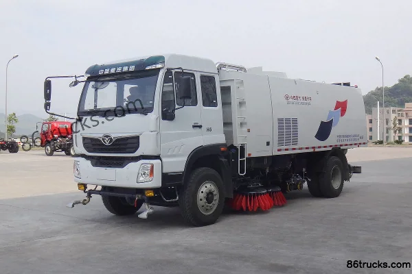 Sinotruk HOWO MANH5 210 ch 4X2(6 roues) balayeuse-laveuse Extérieur (3) | 86Trucks
