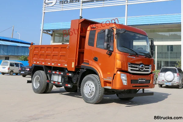 Shijun D750 160hp 4X2(6 wheels) 3.65m dump truck Exterior