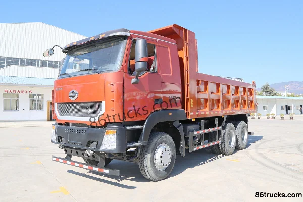 Shijun D960 350hp 6X4(10 wheels) 5.8m dump truck Exterior (3) | 86Trucks