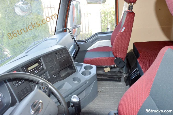 Shijun D960 350hp 6X4(10 wheels) 5.8m dump truck Cab (2) | 86Trucks