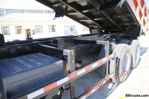 Shijun D960 350hp 6X4(10 wheels) 5.8m dump truck Chassis (2) | 86Trucks