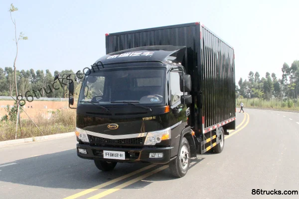 Karry Green Card Zhixiang Edition Basic 129hp 4X2(6 wheels) 4.15m Single Row Van Light Truck (Wide Body) Exterior