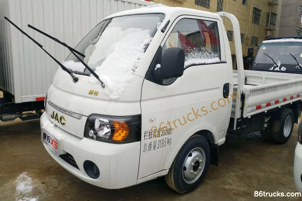 JAC Kangling X5 Luxury 1.3L 87 hp 4X2(6 wheels) 3.1m Single Row Flatbed Mini Truck Exterior (3) | 86Trucks