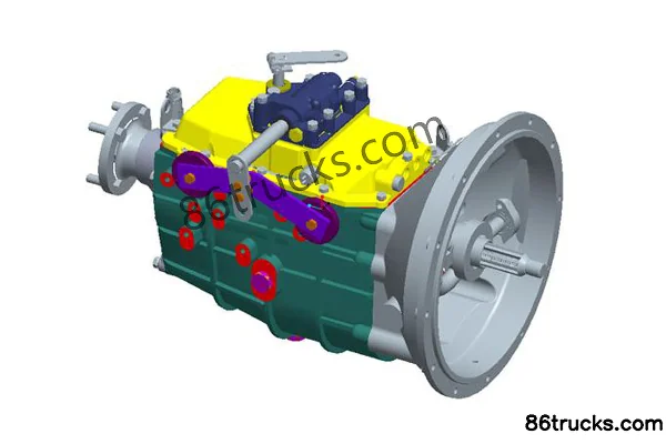 Sinotruk HW50506TC 6-Speed Manual Transmission Exterior