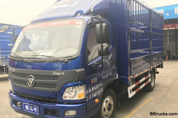 Foton Aumark 3 Series Heavy-Duty Edition 156hp 4X2(6 wheels) 4.23m single-row stake truck Exterior (2) | 86Trucks
