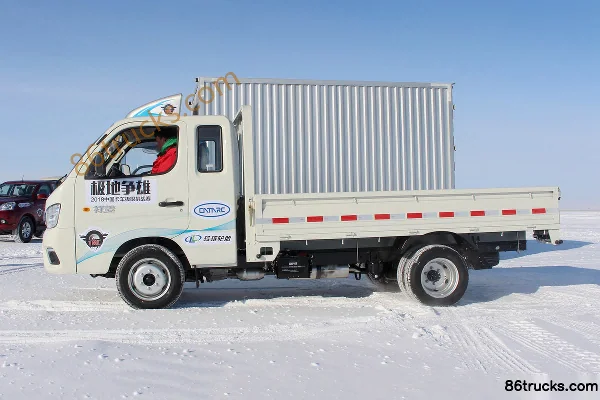 Foton Xiangling M1 1.2L 86 hp 4X2(6 wheels) Gasoline 3.05m semi-row flatbed micro truck (single rear tire) Exterior (3) | 86Trucks