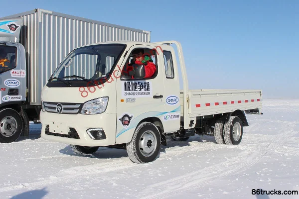 Foton Xiangling M1 1.2L 86 hp 4X2(6 wheels) Gasoline 3.05m semi-row flatbed micro truck (single rear tire) Exterior (2) | 86Trucks
