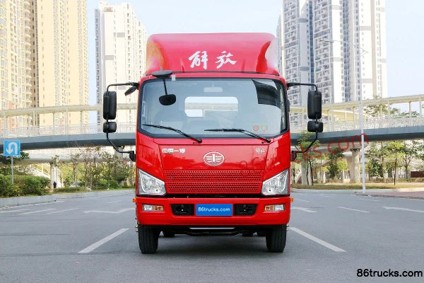 FAW Jiefang J6F 154hp 4X2(6 wheels) 4.21m Single Row Box Van Light Truck Exterior (2) | 86Trucks