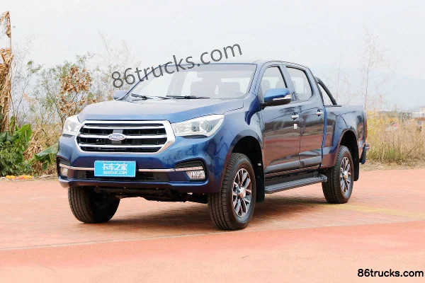 Qingling Isuzu Daka TAGA 2018 Deluxe Edition 3.0T Diesel 131hp 4X2(6 wheels) double-row pickup truck Cab (3) | 86Trucks