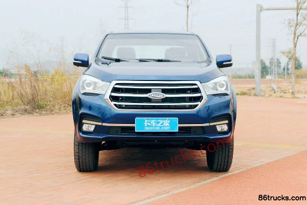 Qingling Isuzu Daka TAGA 2018 Deluxe Edition 3.0T Diesel 131hp 4X2(6 wheels) double-row pickup truck Cab (2) | 86Trucks