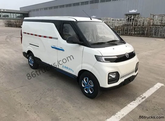 BJEV EV407 2.4T 4.5m electric enclosed van 43.5kWh Exterior