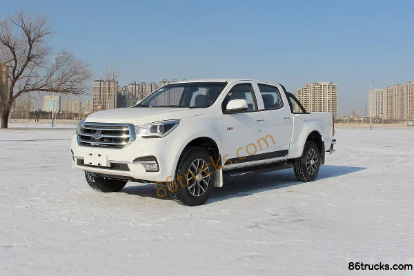 Qingling Isuzu Daka TAGA 2018 Deluxe 3.0T Diesel 131hp 4WD Double-row Pickup Cab (3) | 86Trucks