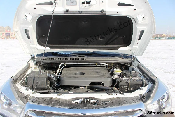 Qingling Isuzu Daka TAGA 2018 Deluxe 3.0T Diesel 131hp 4WD Double-row Pickup Body (3) | 86Trucks