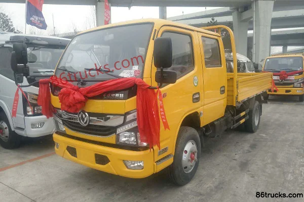 Dongfeng Kaipute K6-S 2018 115 ch 4X2(6 roues) 3,27 m camion léger à plateau double cabine Extérieur (2) | 86Trucks