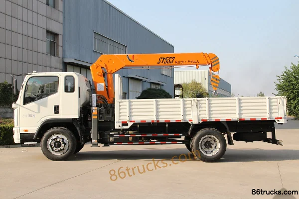 Kama Kaijie M 129 hp 4X2(6 wheels) 4.62m truck-mounted crane Exterior (3) | 86Trucks