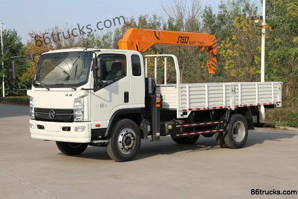 Kama Kaijie M 129 hp 4X2(6 wheels) 4.62m truck-mounted crane Exterior (2) | 86Trucks