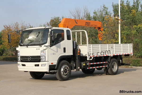 Kama Kaijie M 129 hp 4X2(6 wheels) 4.62m truck-mounted crane Exterior