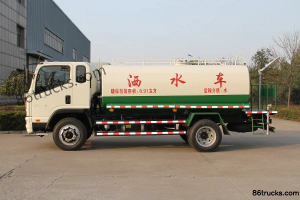 Kama Kaijie M6 129 hp 4X2(6 wheels) Water Sprinkler Truck Exterior (3) | 86Trucks
