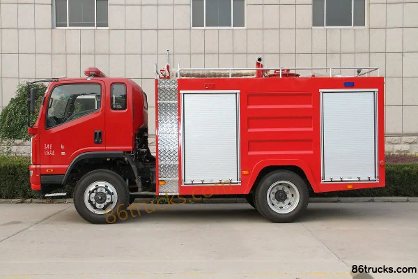 Kama Kaijie 170 hp 4X2(6 wheels) forest fire truck Exterior (2) | 86Trucks