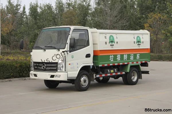 Kama K6 Fulai Ka 102hp 4X2(6 wheels) Self-loading Garbage Truck Exterior