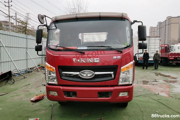 Tangjun Ouling T7 series 143ch 4X2(6 roues) flatbed transport truck Extérieur