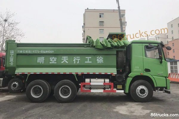 XCMG Hanfeng G7 350 ch 6X4(10 roues) camion benne à ordures 5,6 m Extérieur (3) | 86Trucks