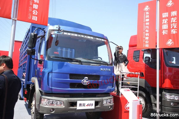 DongfengLiuqi Chenglong M3 camion moyen 160 ch 4X2(6 roues) camion porteur à grille 6,2 m Extérieur (2) | 86Trucks