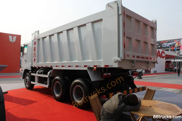 Hualing Heavy Truck 290 hp 6X4(10 wheels) 5m Dump Truck Chassis (2) | 86Trucks
