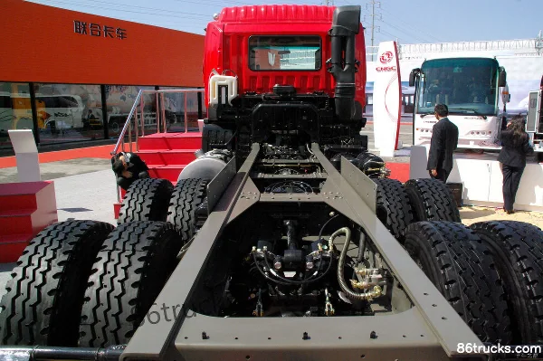 JAC Gallop K3 Series Heavy Truck 290 hp 6X4(10 wheels) 5.4m Dump Truck (Chassis) (1) | 86Trucks