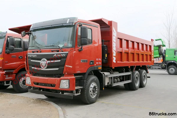 Foton Auman GTL 9 Series Heavy Truck 380 hp 6X4(10 wheels) 7m Dump Truck Exterior (3) | 86Trucks