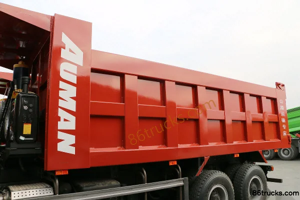 Foton Auman GTL 9 Series Heavy Truck 380 hp 6X4(10 wheels) 7m Dump Truck Body (2) | 86Trucks
