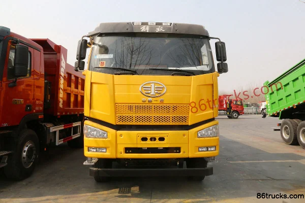 FAW Jiefang J6P Heavy Truck 350 hp 6X4(10 wheels) Dump Truck Exterior (2) | 86Trucks