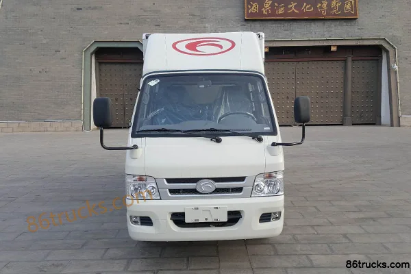 Foton Times Yuling VQ2 1.5L 114hp 4X2(6 wheels) Gasoline/CNG 3.05m double-row van mini truck (dual rear tires) Exterior (2) | 86Trucks