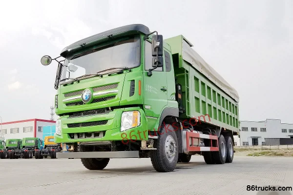 Sinotruk Wangpai W5G Heavy Truck 380 hp 6X4(10 wheels) 6.8m Dump Truck Exterior (3) | 86Trucks