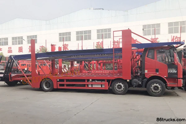 FAW Jiefang J6L 320 ch 6X2(8 roues) porte-voitures à essieu central (marque Chengliwei) Extérieur (3) | 86Trucks