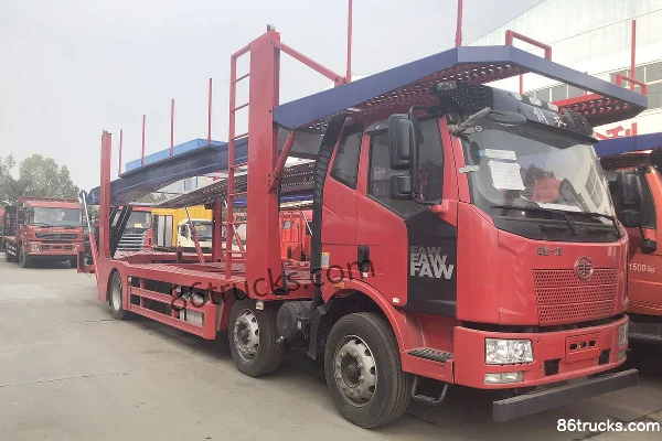 FAW Jiefang J6L 320 ch 6X2(8 roues) porte-voitures à essieu central (marque Chengliwei) Extérieur