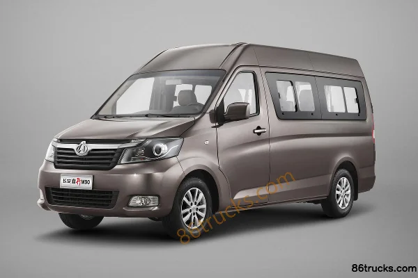 Changan Ruixing M90 2016 Super Value 124 ch 2.0L toit surélevé portes battantes arrière CNG fourgon léger Extérieur (2) | 86Trucks