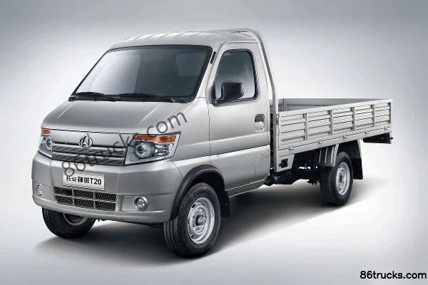 Ankai Shenqi T20 1.3L 99hp 4X2(6 wheels) gasoline 3m single-row stake truck mini truck Official Photos (3) | 86Trucks