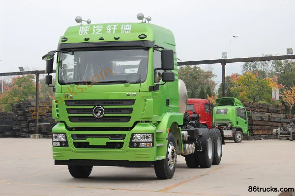 SHACMAN Commercial Vehicle Xuande X3 400hp 6X4(10 wheels) LNG Tractor Truck (China VI) Exterior (3) | 86Trucks