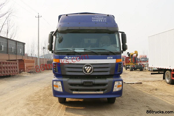 Foton Auman ETX 6 Series Heavy Truck 245hp 6X2(8 wheels) 9.53m Stake Cargo Truck (Beijing V) Exterior (2) | 86Trucks
