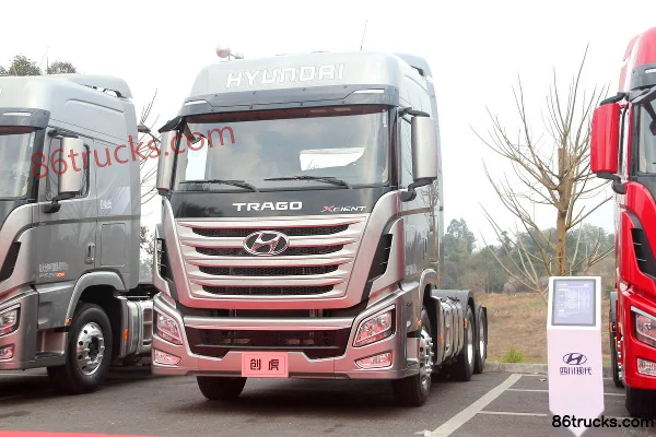 Hyundai Commercial Vehicle XCIENT Heavy Truck Cold Region 440hp 6X4(10 wheels) Tractor Truck Exterior (3) | 86Trucks