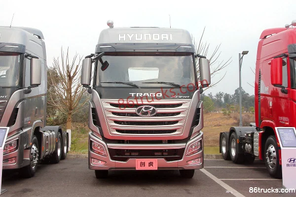 Hyundai Commercial Vehicle XCIENT Heavy Truck Cold Region 440hp 6X4(10 wheels) Tractor Truck Exterior (2) | 86Trucks