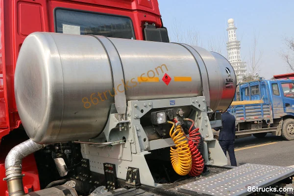SHACMAN Commercial Vehicle Xuande X3L 440 ch 6X4(10 roues) tracteur routier LNG Châssis (2) | 86Trucks