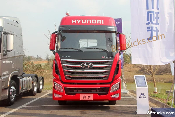 Hyundai Commercial Vehicle XCIENT Heavy Truck 2018 Model 480 hp 6X4(10 wheels) Tractor Truck Exterior (2) | 86Trucks