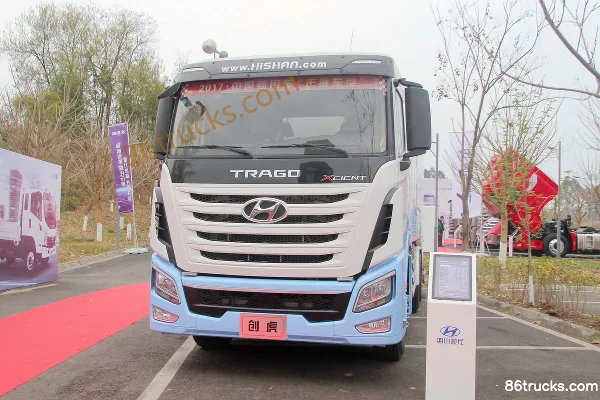 Hyundai Commercial Vehicle XCIENT 410hp 6X4(10 wheels) Road Pollution Cleaning Truck (Haishan Jufeng Brand) Exterior (2) | 86Trucks