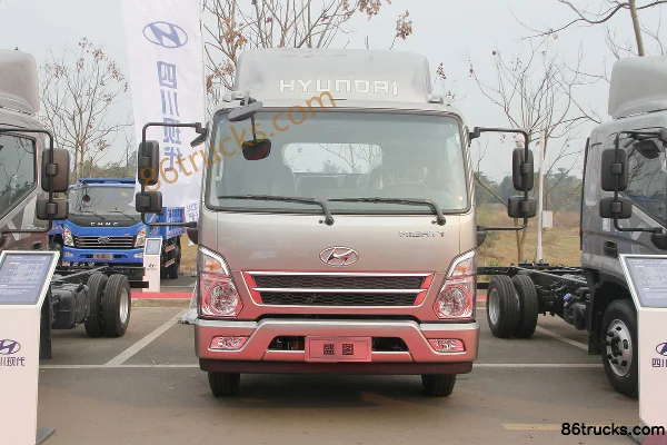Hyundai Commercial Vehicle Shengtu H5 141hp 4X2(6 wheels) 4.12m Single Row Van Light Truck Exterior (2) | 86Trucks