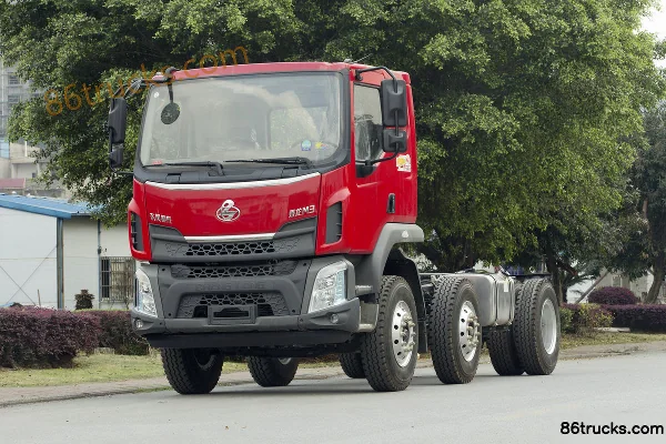 Dongfeng Liuqi Nouveau Chenglong M3 220 ch 6X2(8 roues) 5,6 m camion benne (pont arrière en acier moulé 300) Extérieur (3) | 86Trucks